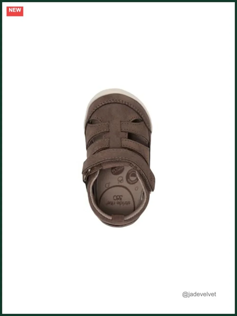 Boys Stride Rite Water Shoe Hook & Loop Flexible Durable PU Upper